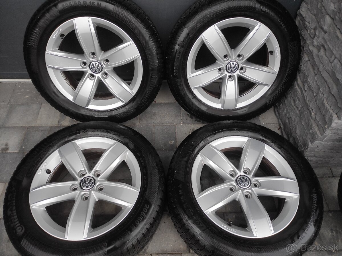 Zimná sada VW 16" 5x112 205/60 R16 - 2