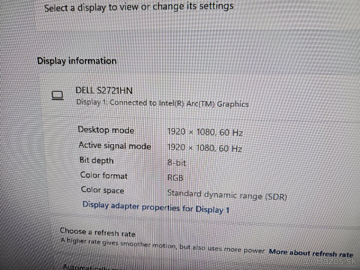 Monitor Dell S2721HN - 2