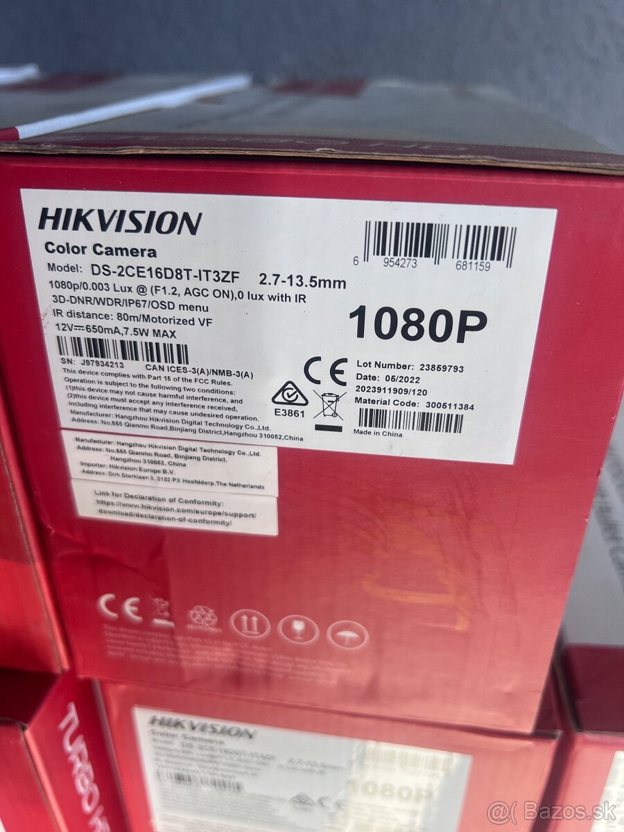 HIKVISION HDTVI KAMERA 2,8-13,5mm MOTORICKÝ ZOOM - 2