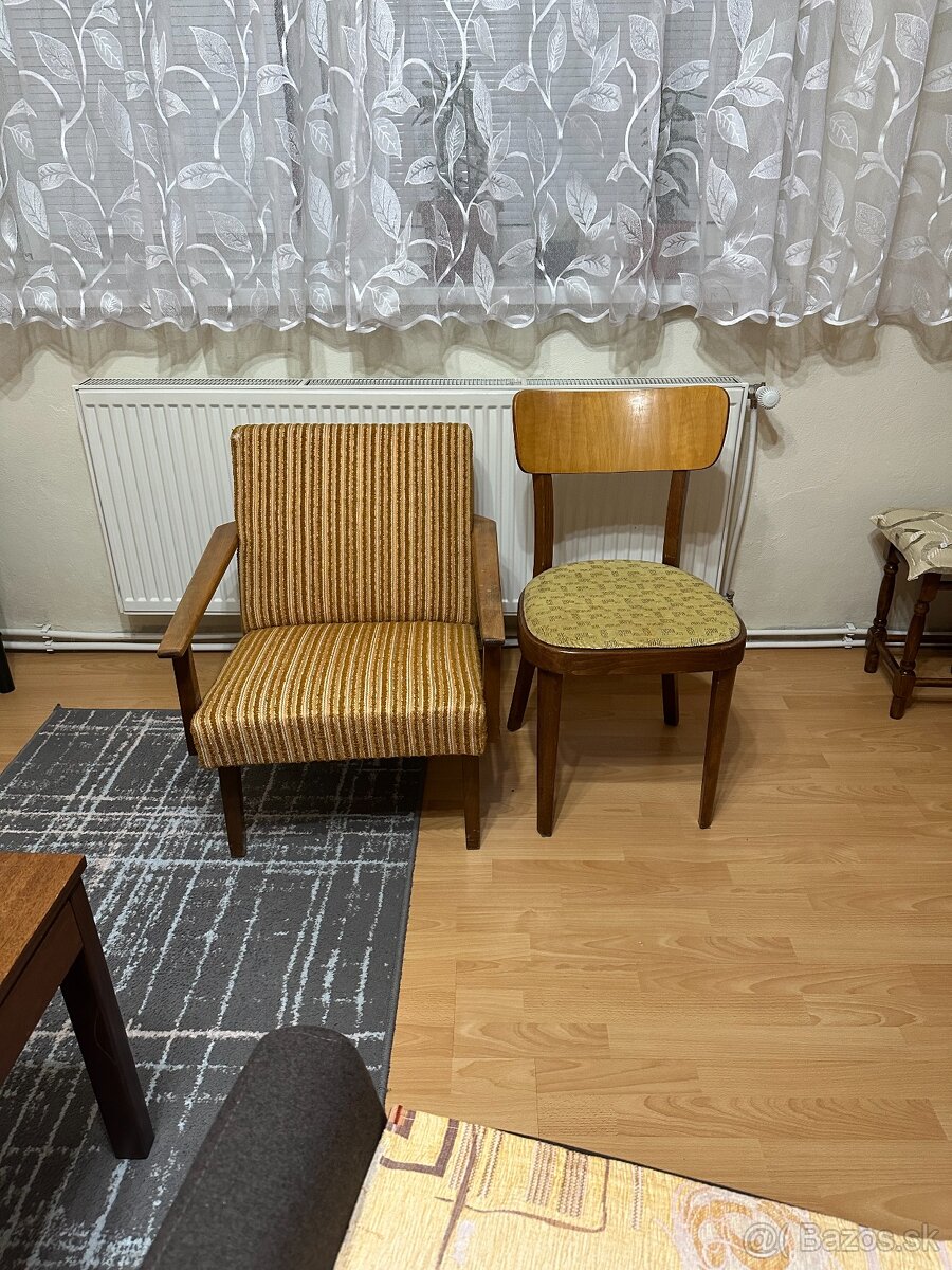 Predám retro stoličky a fotelky - 2