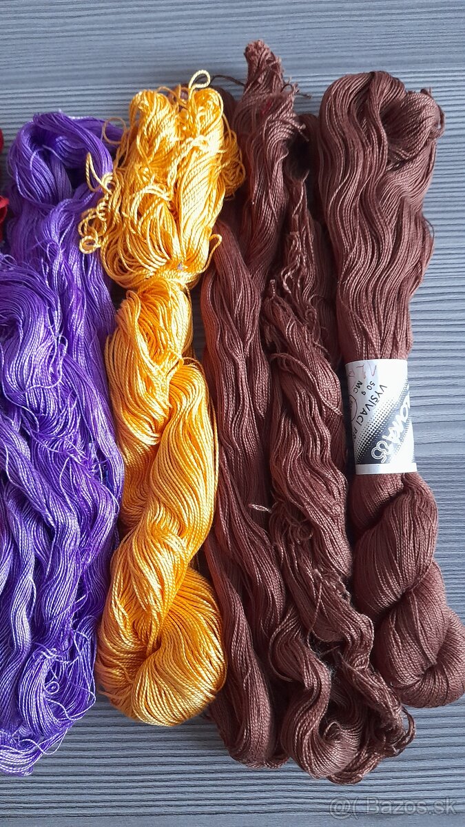 Bavlnky na vyšívanie - 2