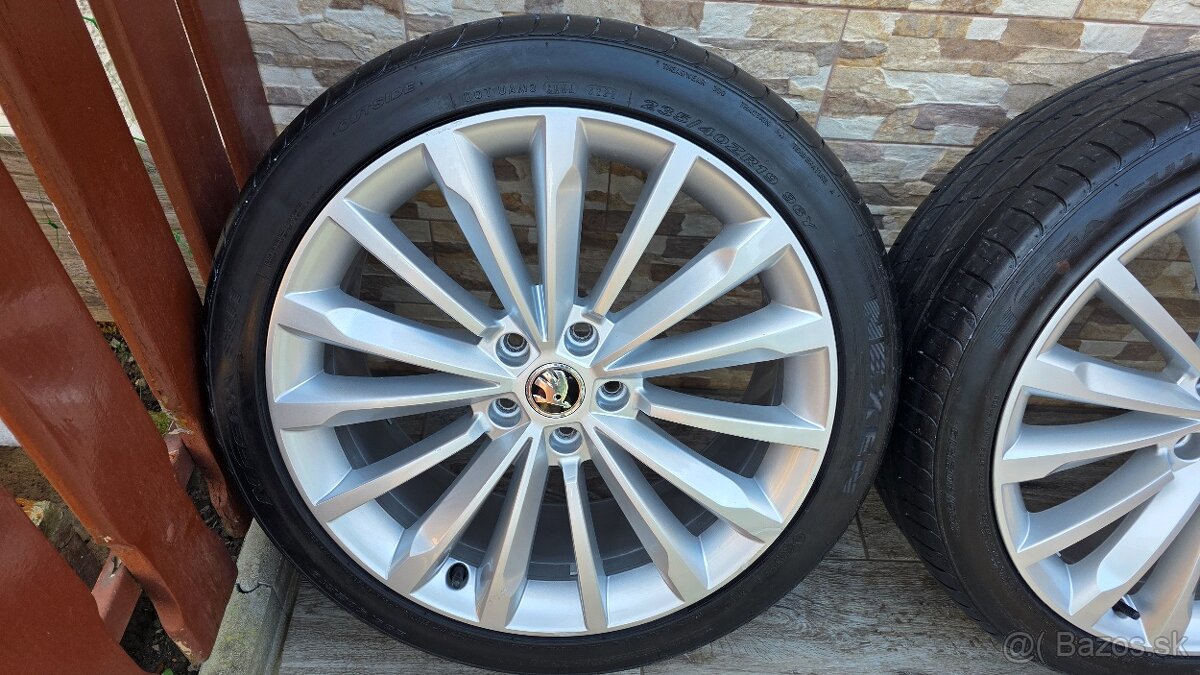 Predám original Škoda Trinity, 5x112 8Jx19/235/40 - 2
