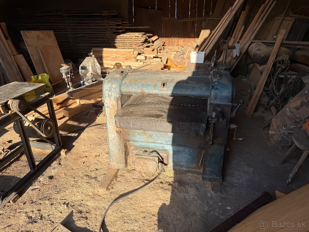 Liatinová Hobľovačka/Hrúbkovačka 80cm - 2