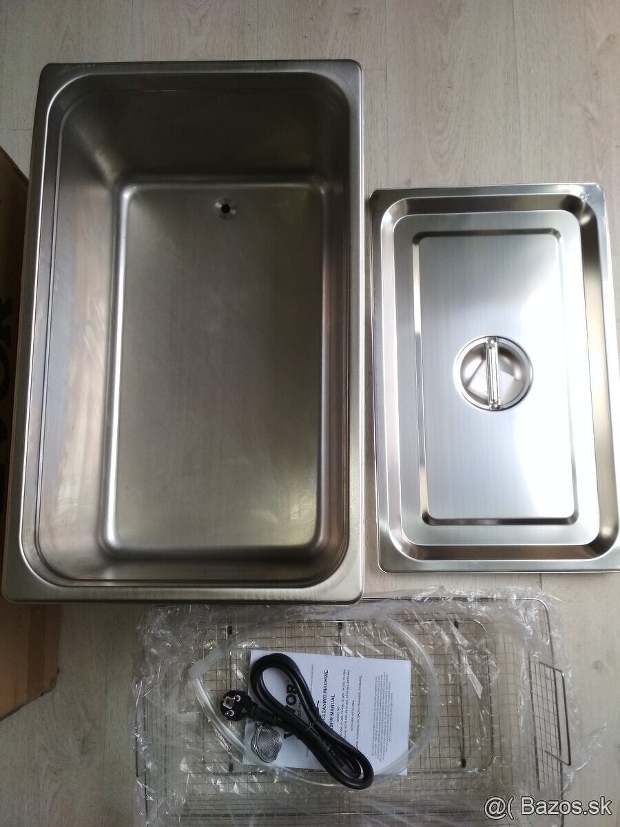 Ultrazvuková čistička s ohrevom 30L - 2