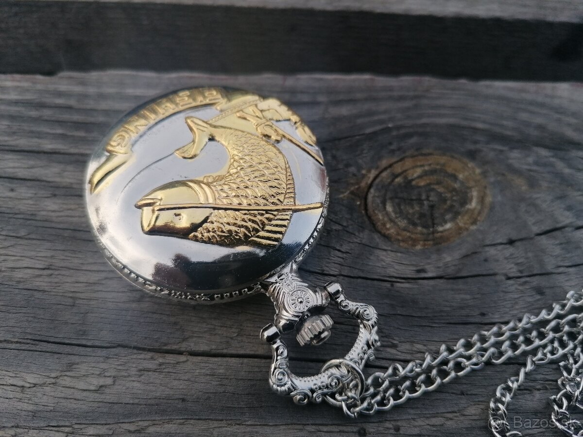 Zlatá rybka vreckové hodiny - 2