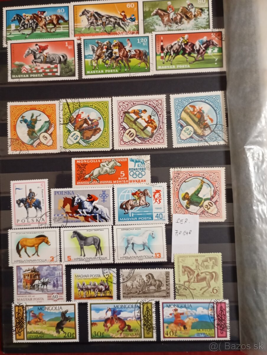 Známky ZSSR a Mongolsko - 2