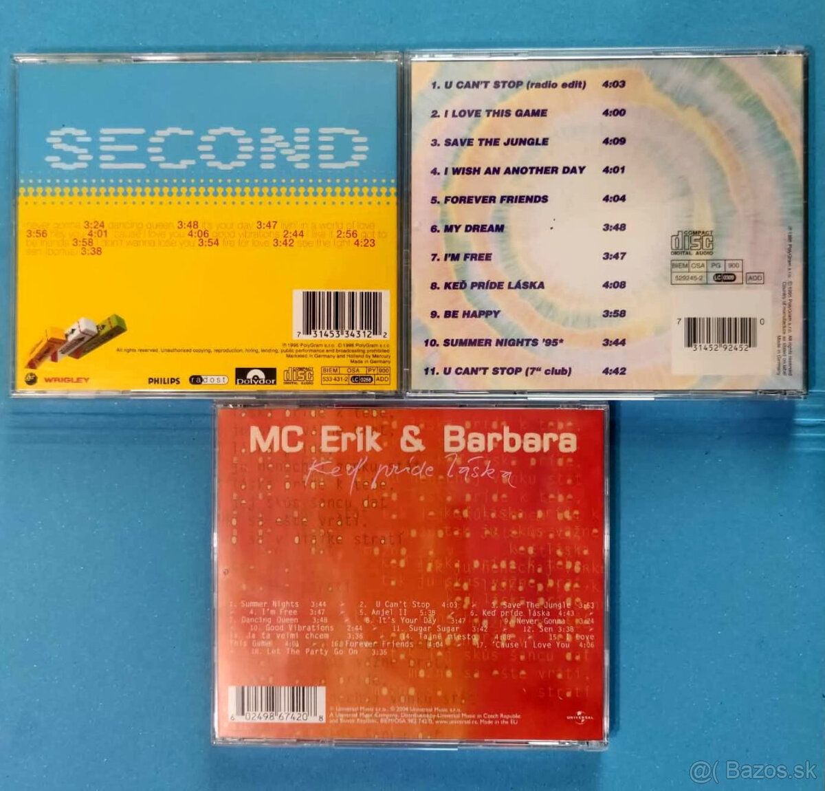 3 x CD MC Erik & Barbara - 2