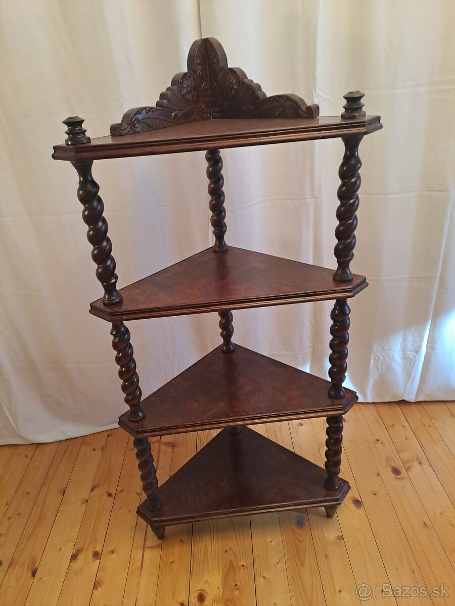 rohový etažér - 2