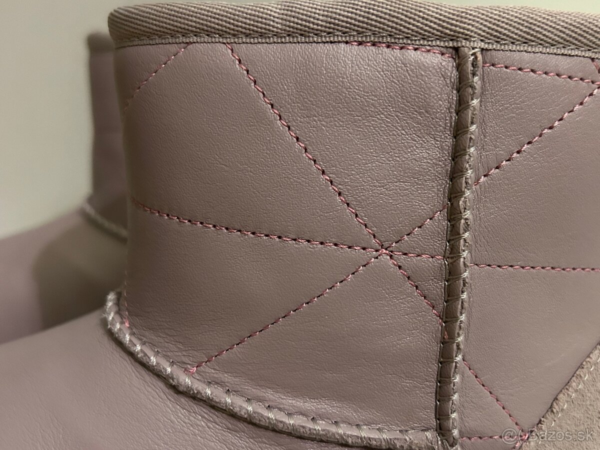 UGG classic mini pearl lila original vel.38 - 2
