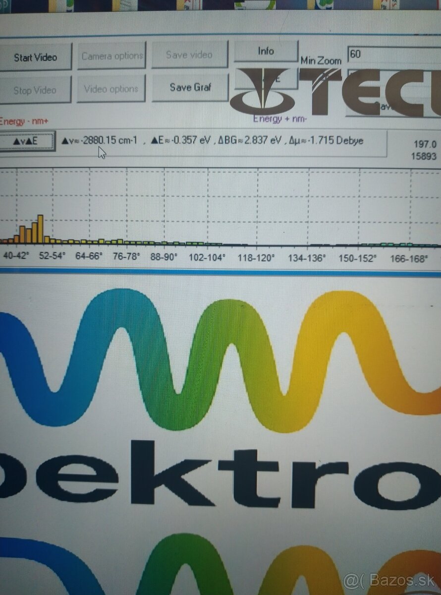 Softvér pre mikroskopy, spektrometre SpektronX - 2