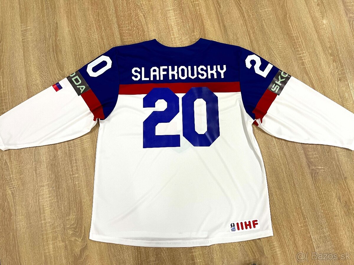 Hokejové Dresy Slovensko 2025 - aj detské (vlastné meno) - 2