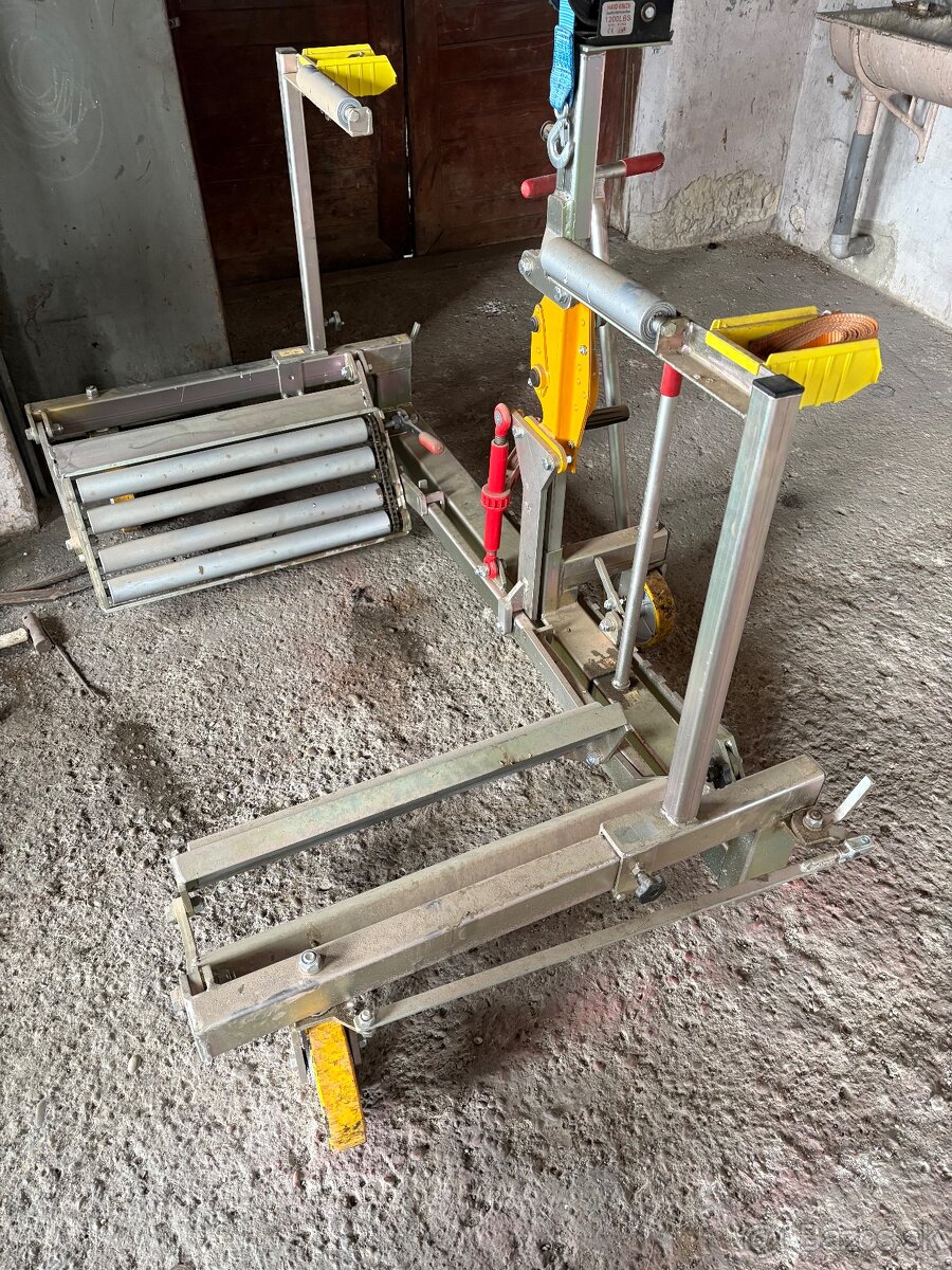 Manipulačný vozík na výmenu kolies - 2