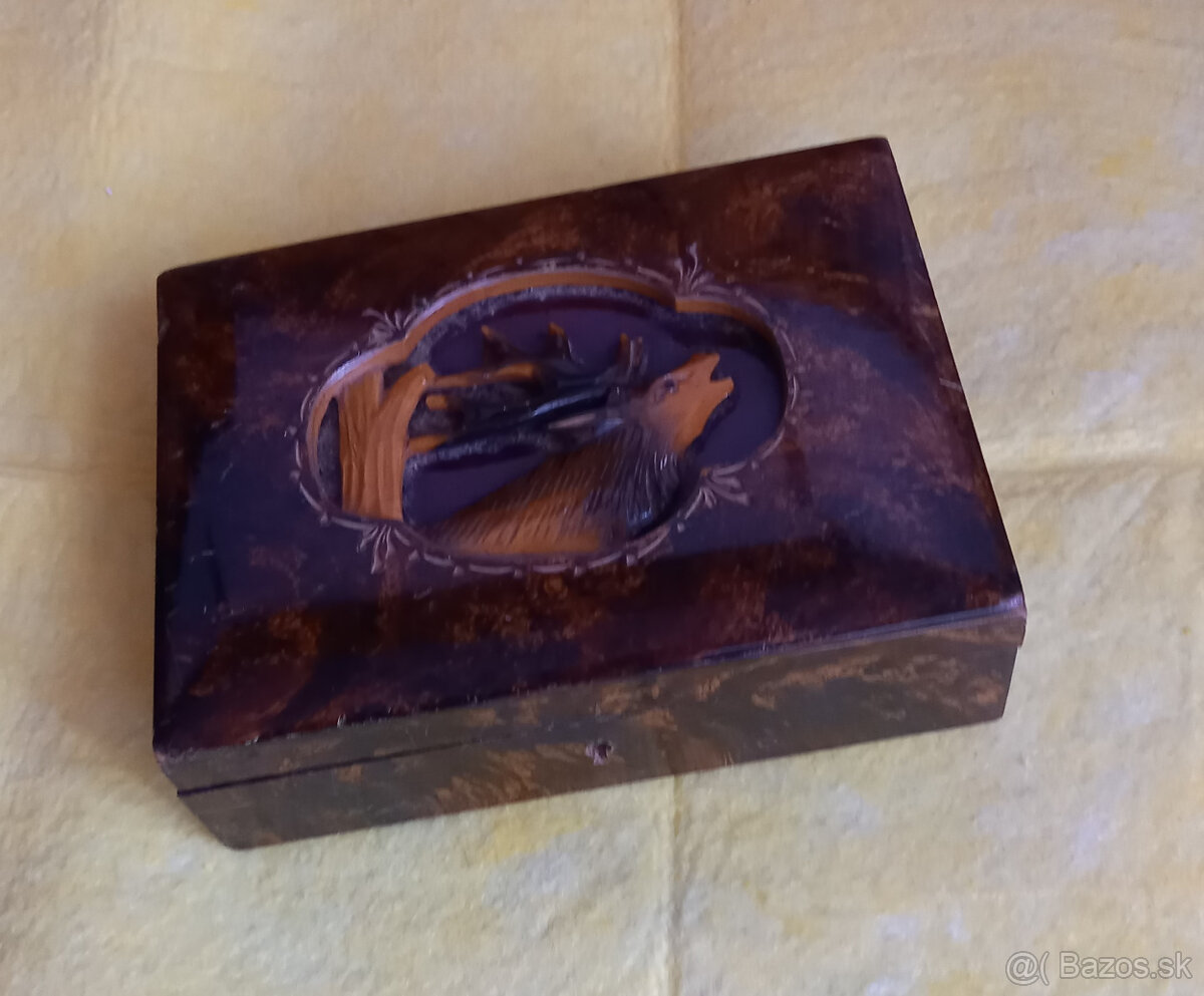 Drevená šperkovnica - 2