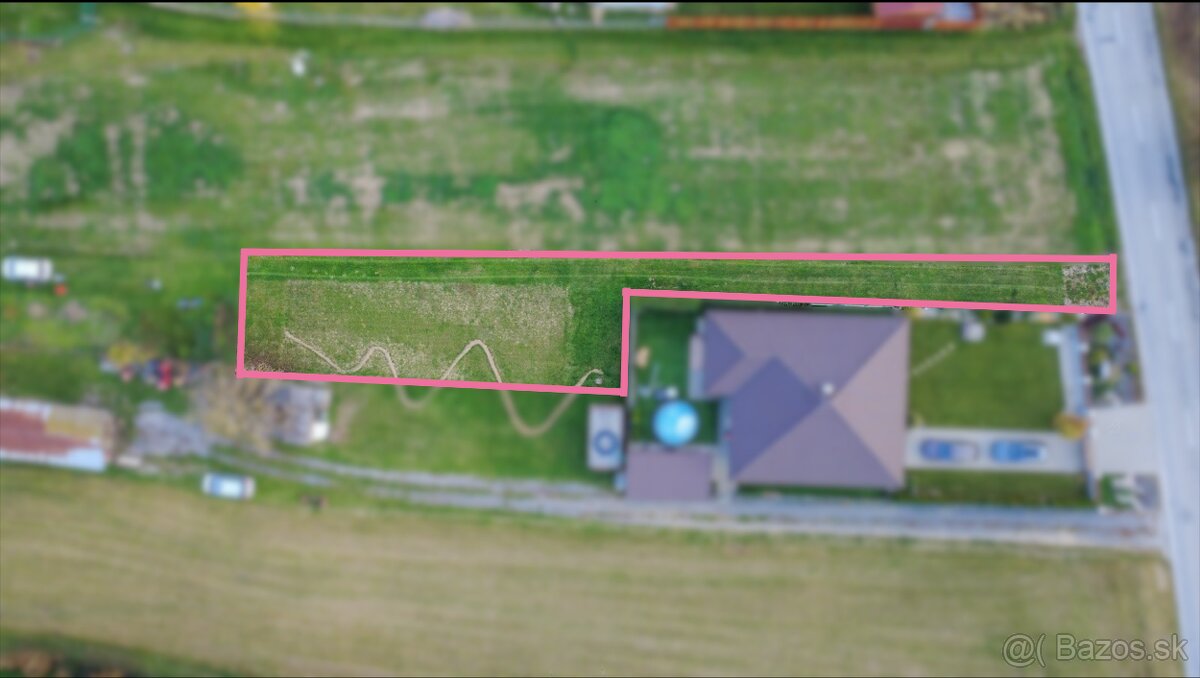 Slnečný pozemok v Naháči - 2