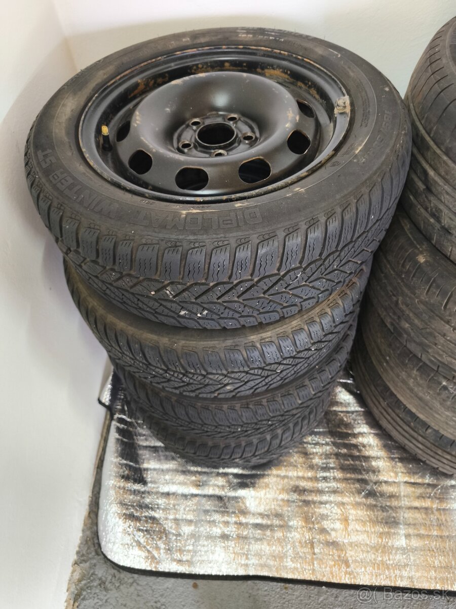 185/60/14 pneumatiky s diskami - 2