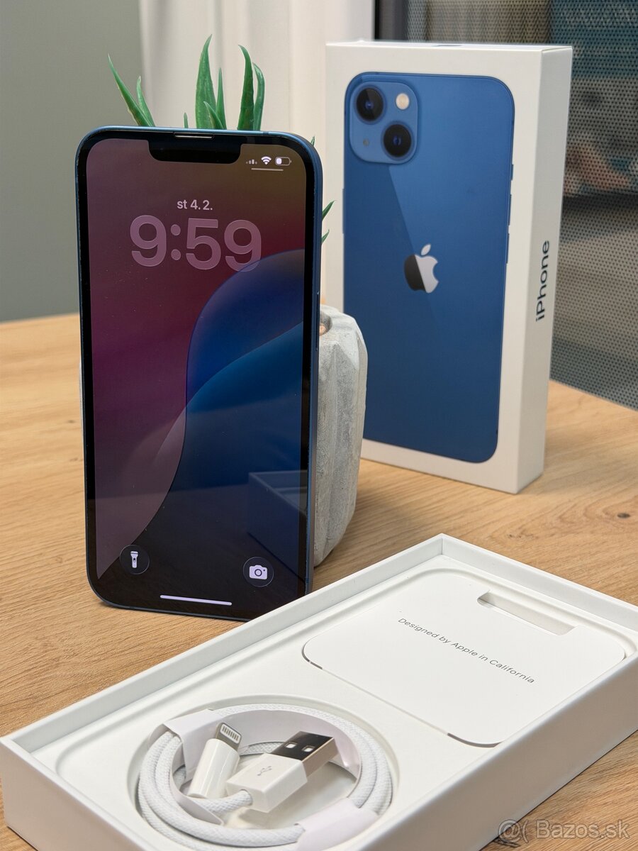 Apple iPhone 13 128GB - ZÁRUKA / NOVÁ BATÉRIA - 2