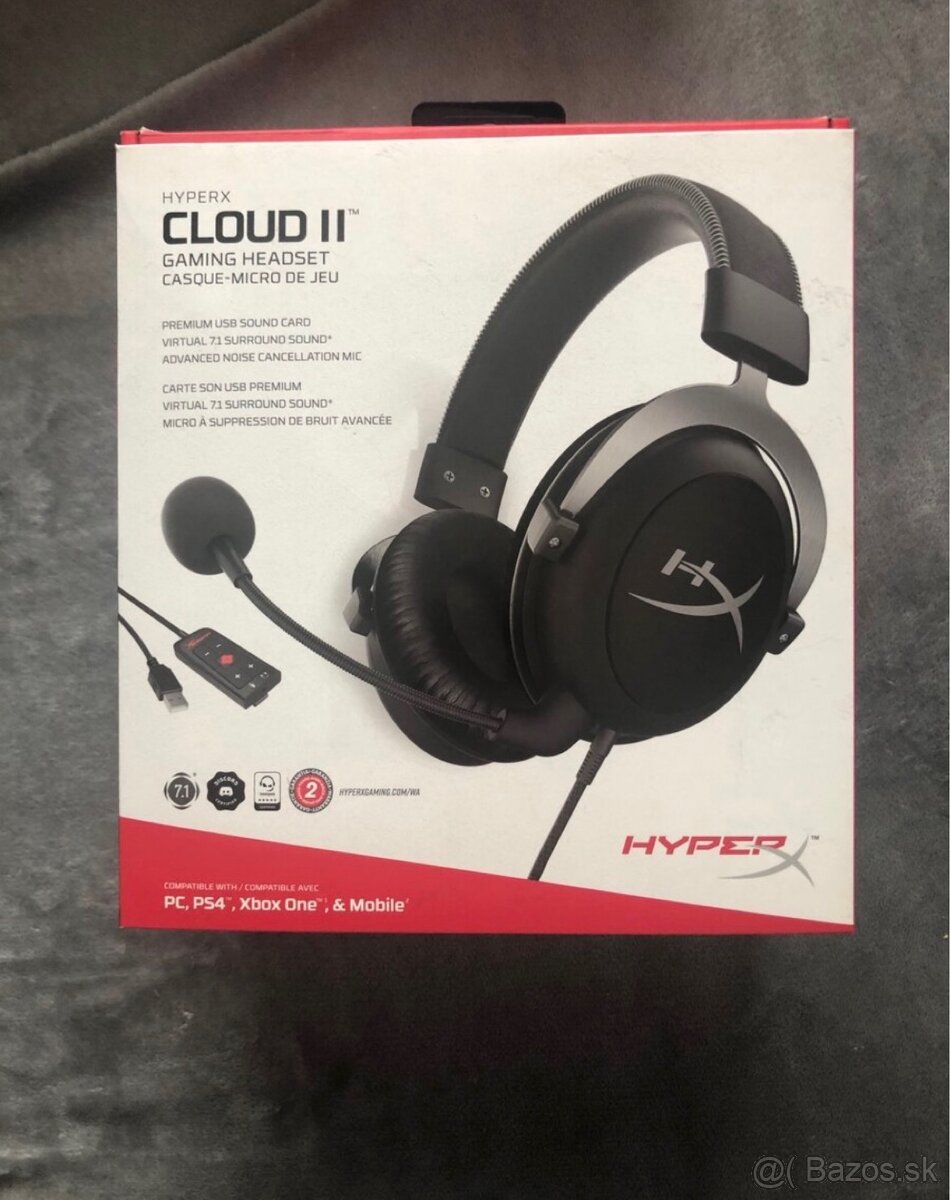 Slúchadla Hyper X cloud 2 - 2