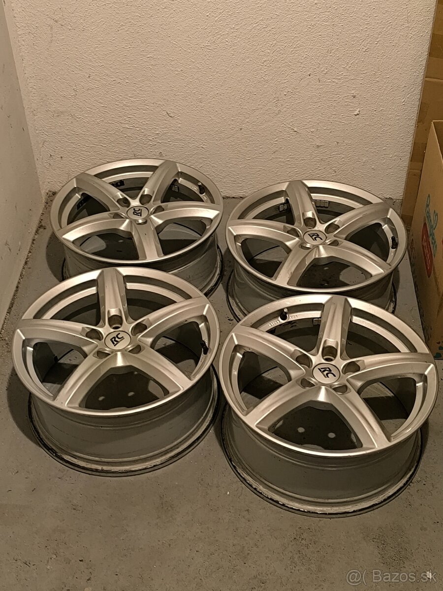 Hlinikove disky Brock RC24 R17 7,5j - 2