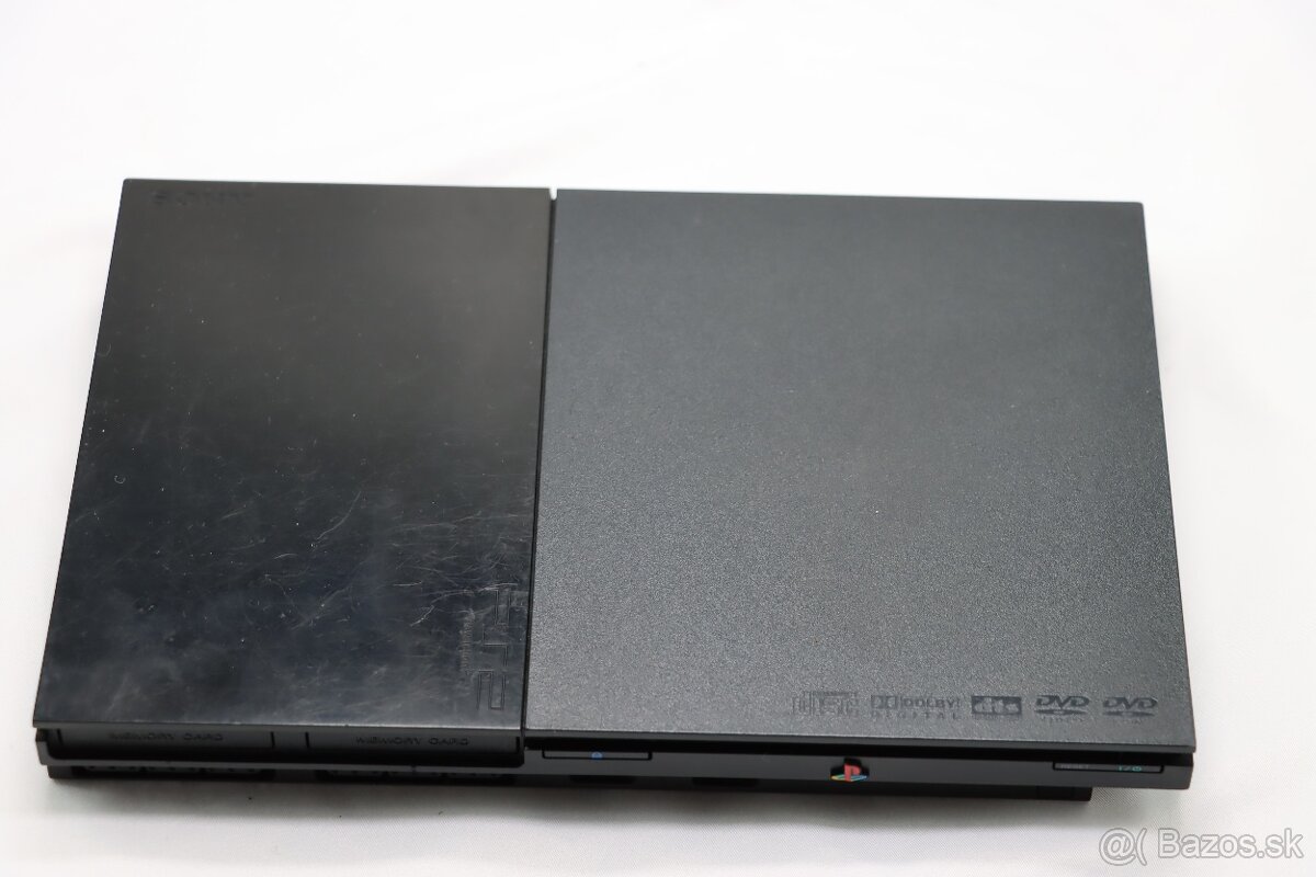 PlayStation 2 Slim SCPH-90004 + príslušenstvo - 2