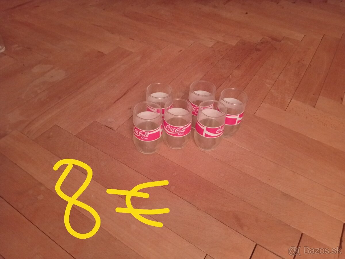 Predám poháre na foto - 2