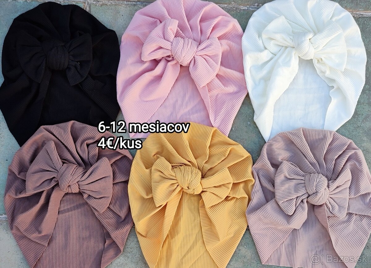 Jesenná čiapka pre bábätká - 2