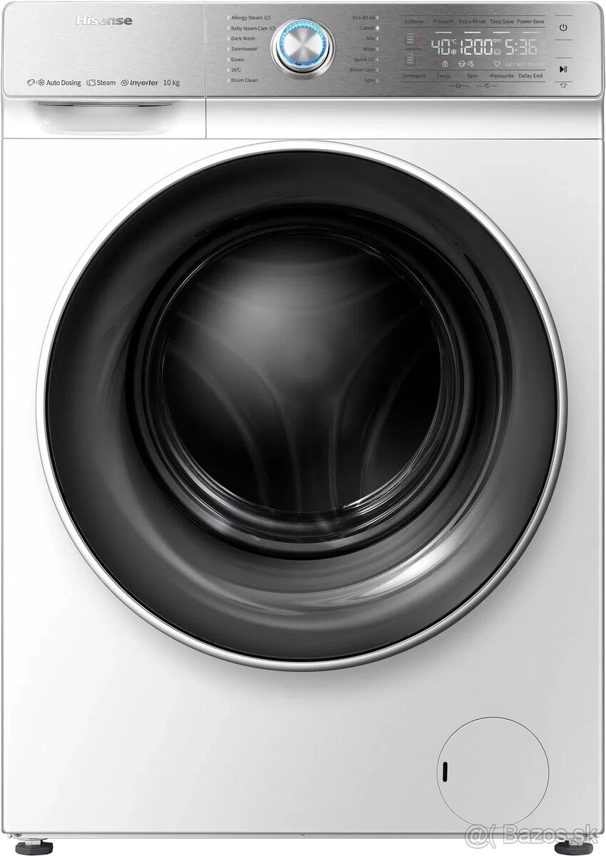 Predám POLROČNÁ plnefunkčná automatická práčka HISENSE - 2
