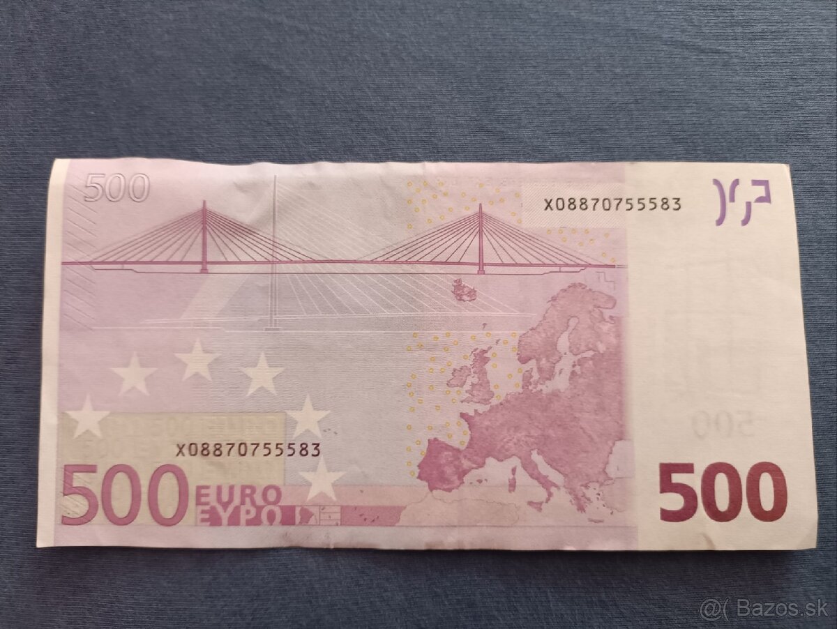 500 € bankovka - 2