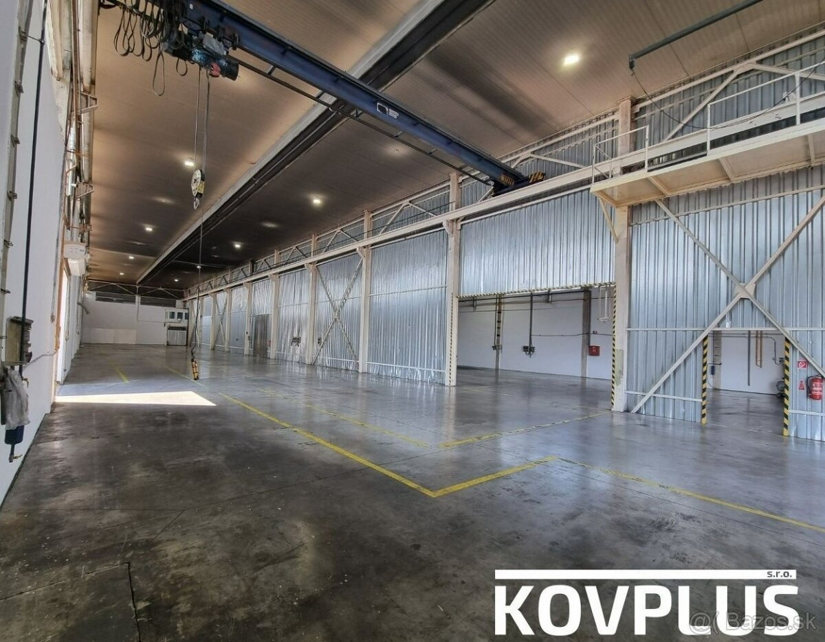 Industrial Complex 25 000 m² for lease KOŠICE - TOP location - 2