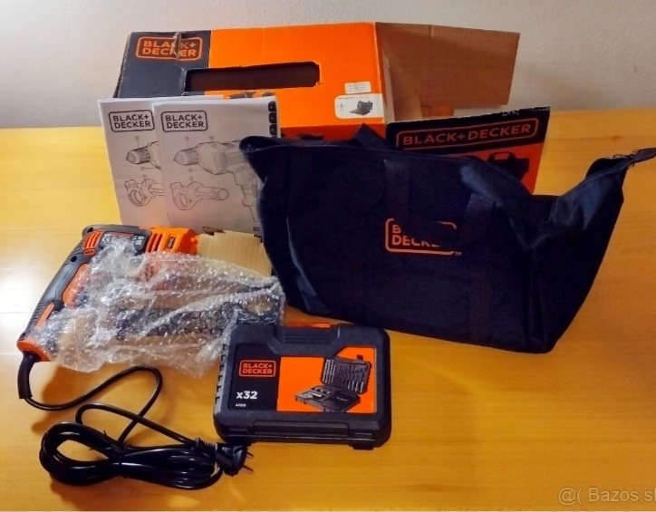 Príklepová vŕtačka Black+Decker BEH710SA32-QS - 2