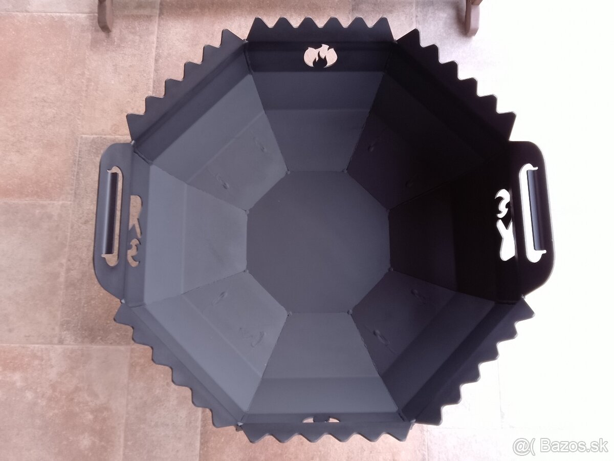 Záhradné Ohnisko kvalitné 4MM hrubka - 2