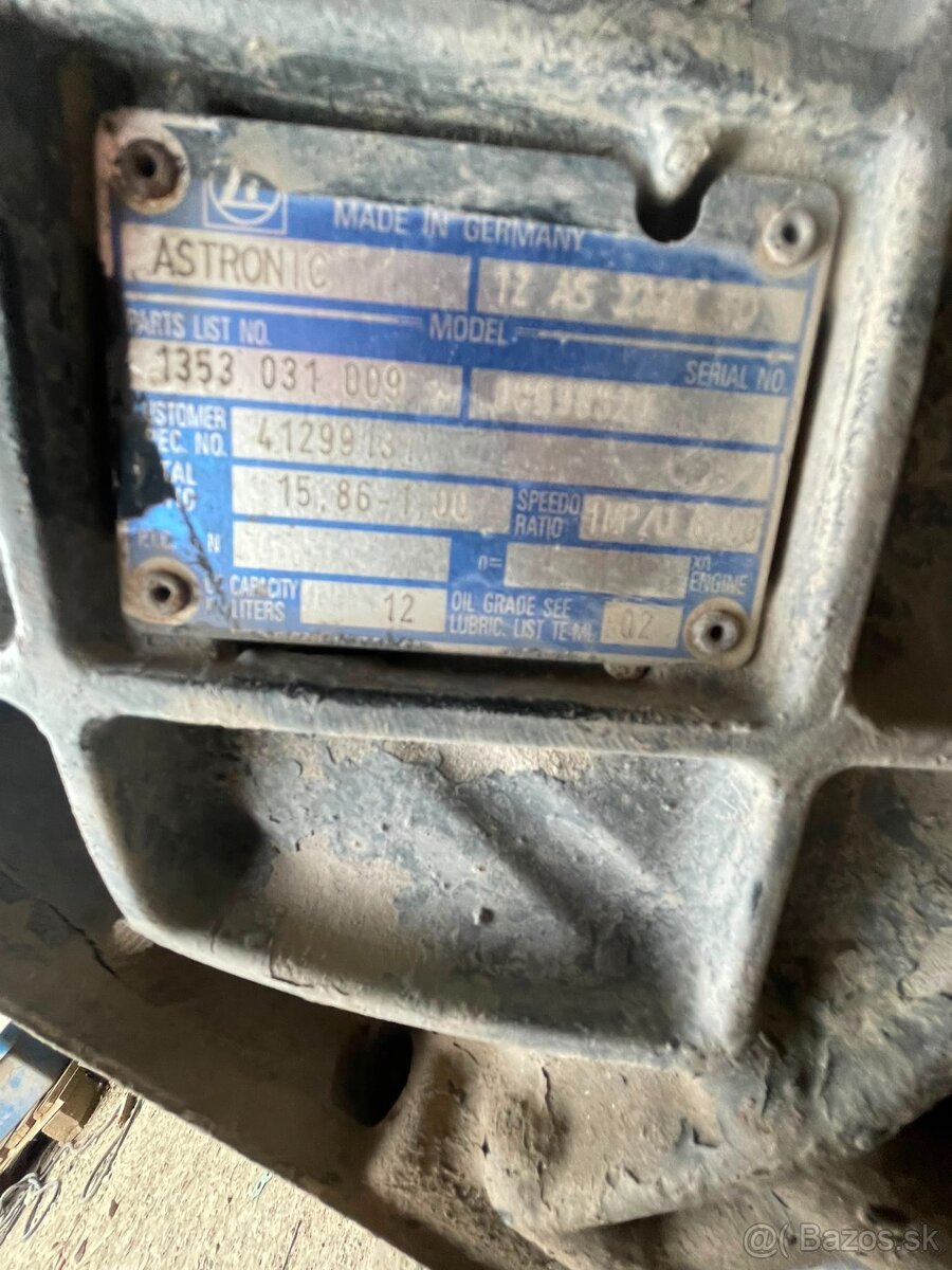Náhradné diely z prevodovky IVECO - 2