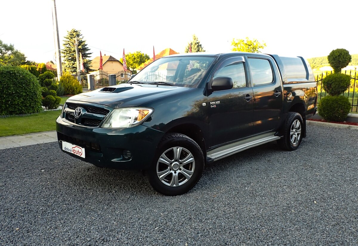 TOYOTA HILUX 2.5 D-4D 4x4 - UZAVIERKA 2009- NOVA STK-HARDTOP
