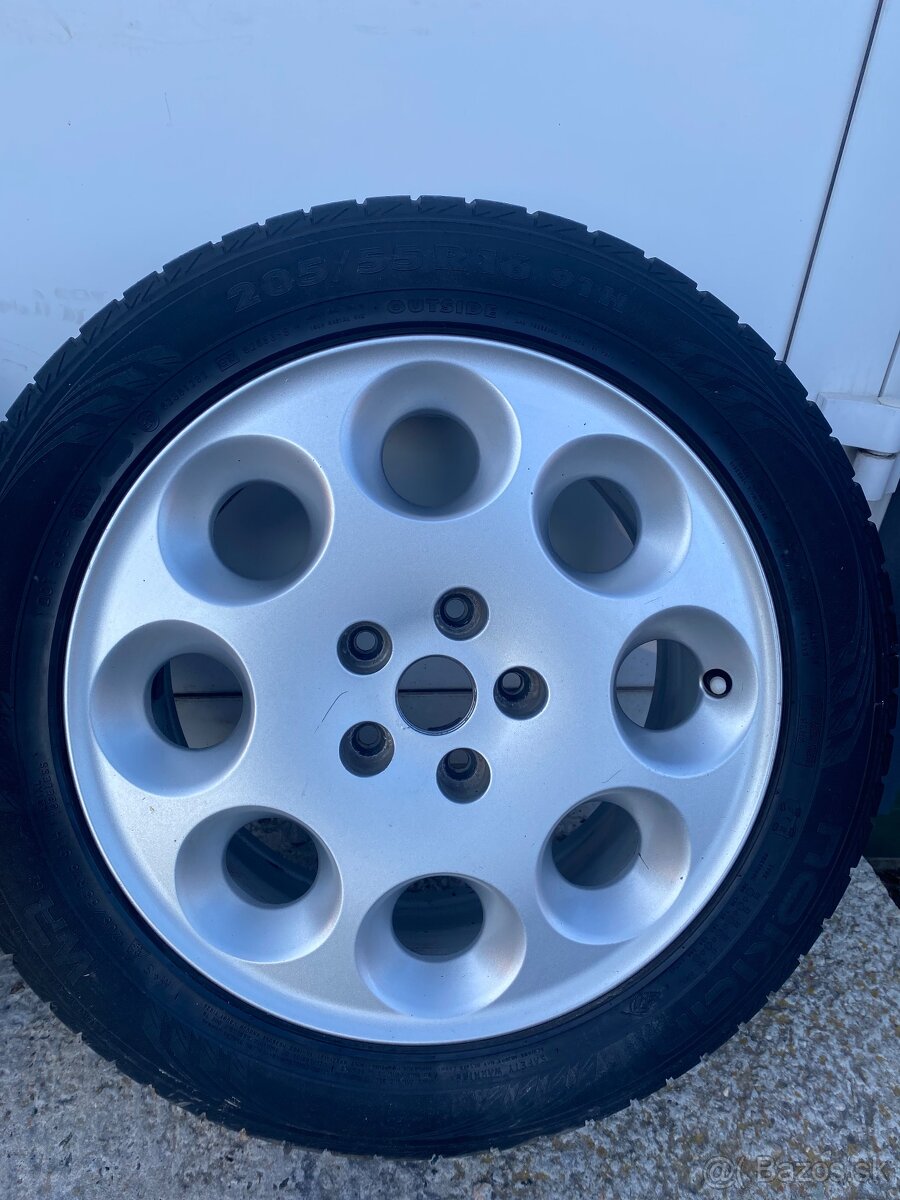 P: kolesá Alfa Romeo 166 + 205/55r16 - 2