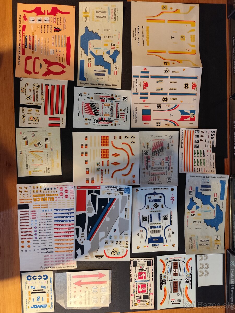 Porsche + dekály - 2