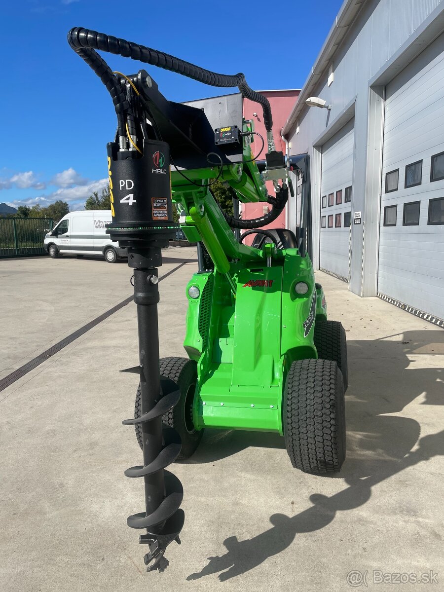 DIGGA PDH4 - 65MM RND vŕtanie so systémom HALO pre nakladače - 2