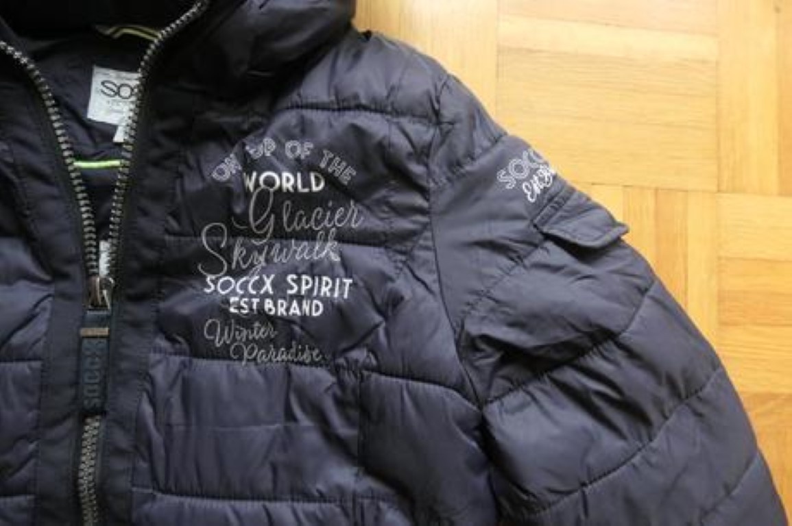 SOCCX original peckova, kvalitna, dlha bunda/vetrovkovy kaba - 2