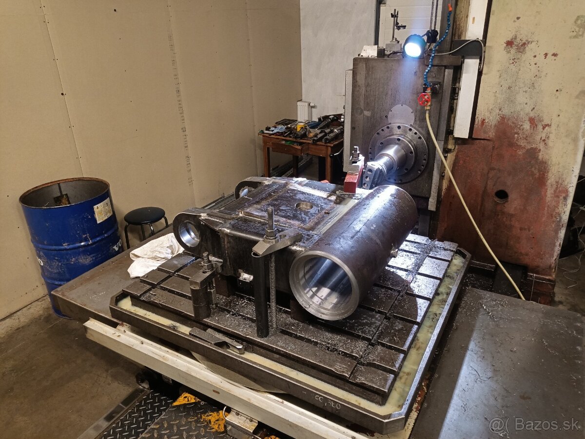 Kovoobrábanie, kovovýroba, horizontka, vyvrtávačka - 2
