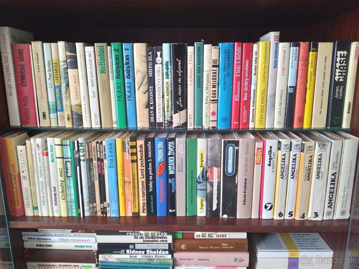 Predam 507 ks knih - 2