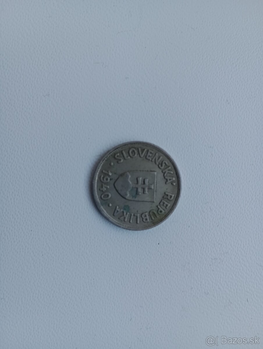 50 halierov z roku 1940 - 2