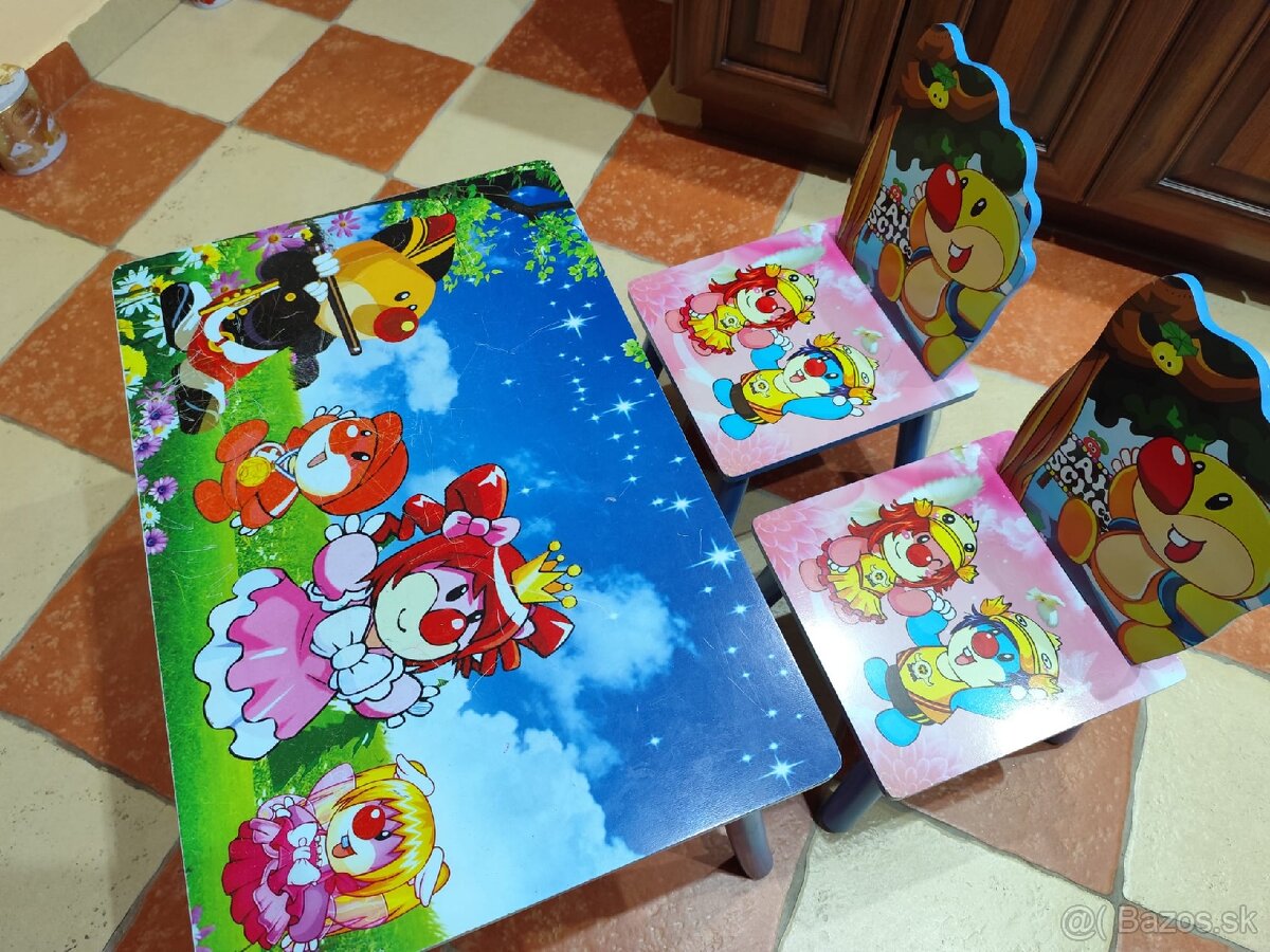 Detský stolík so stoličkami - 2