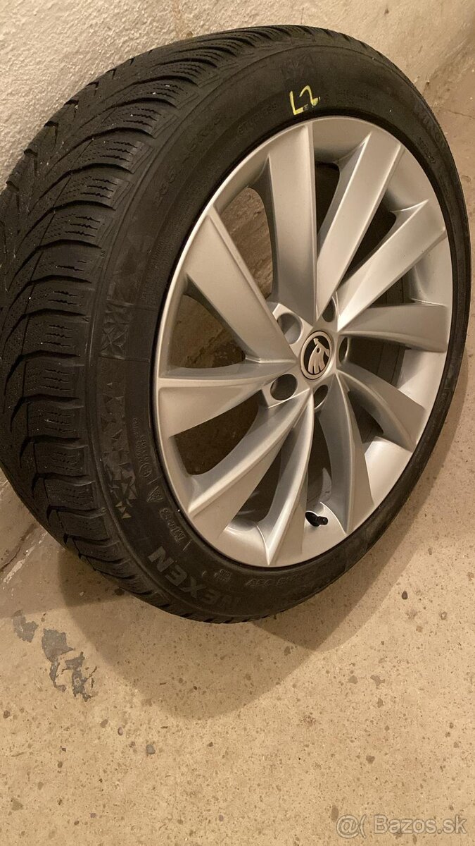 18” ®Originál zimná sada ŠKODA - 2