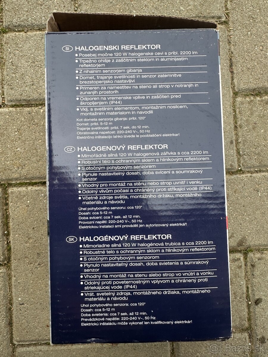 Halogénový reflektor - 2