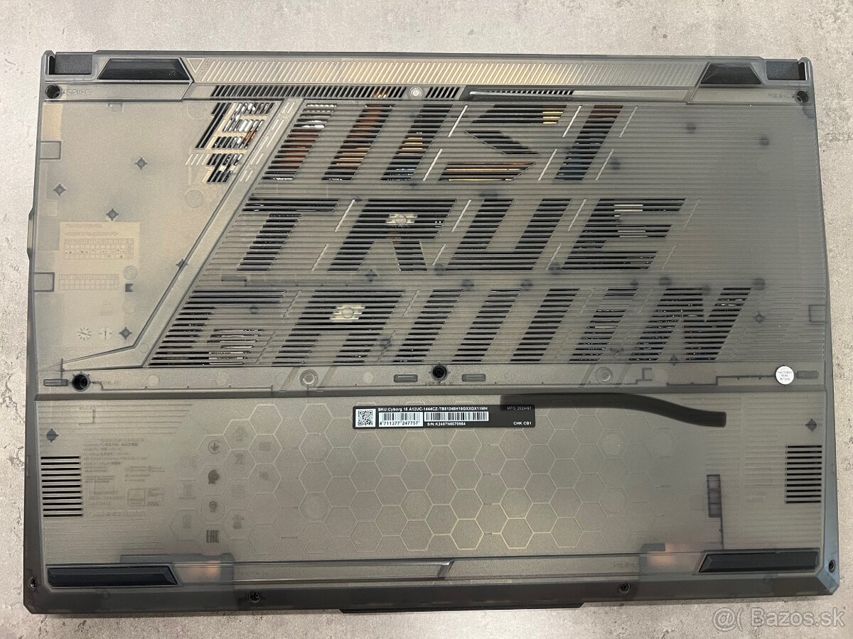 MSI Cyborg 15 A12U – i5-12450H, RTX 2050, 16 GB DDR5, 512 GB - 2