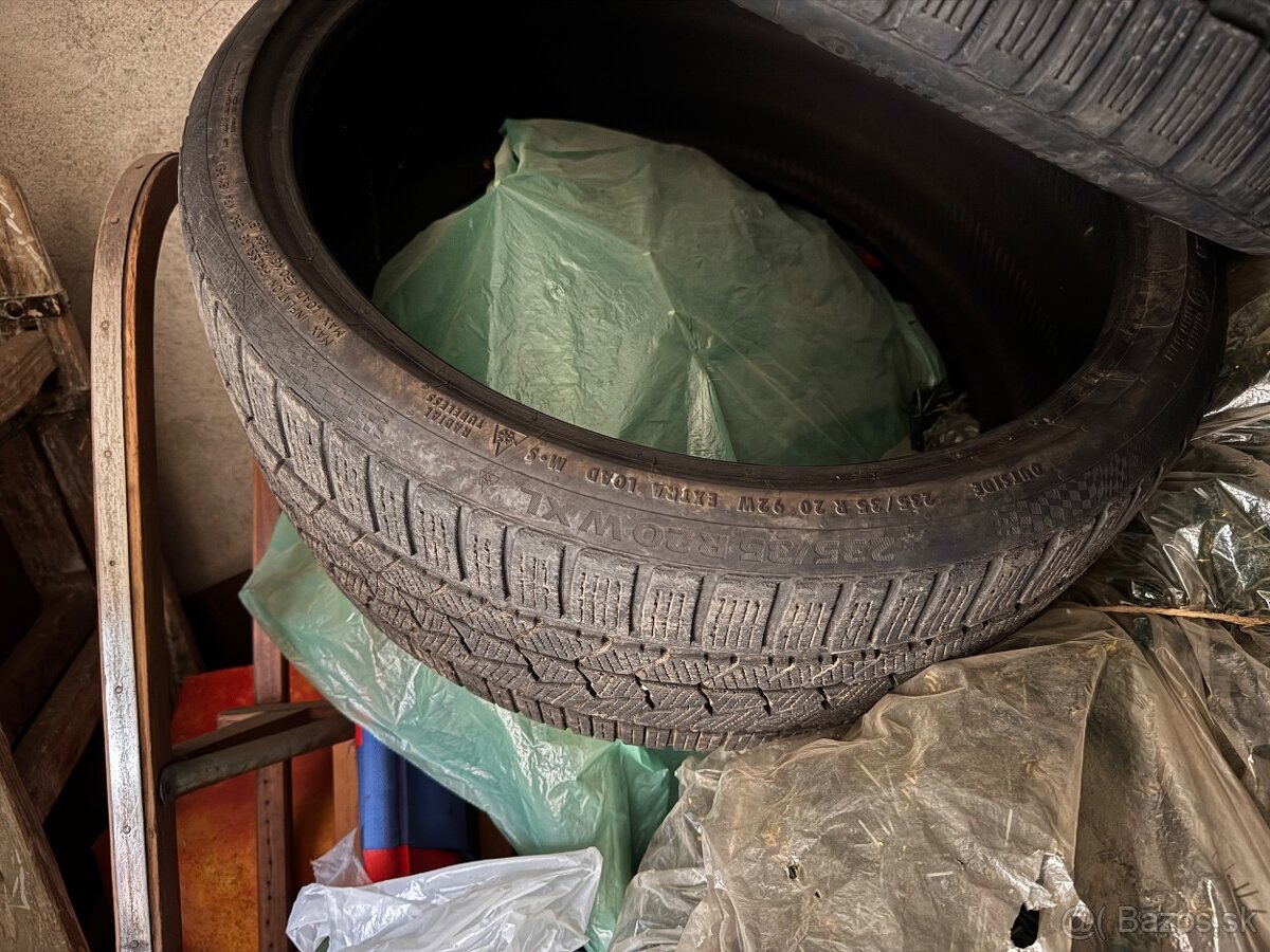 Continental 235/45 r20 zimné pneu 2ks - 2
