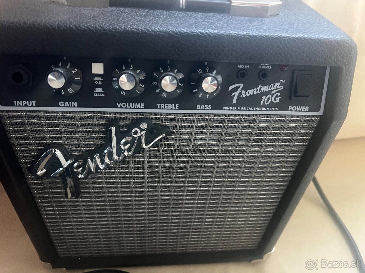 Set ELEKTRICKÁ GITARA, KOMBO, stojan, obal, podnozka - 2