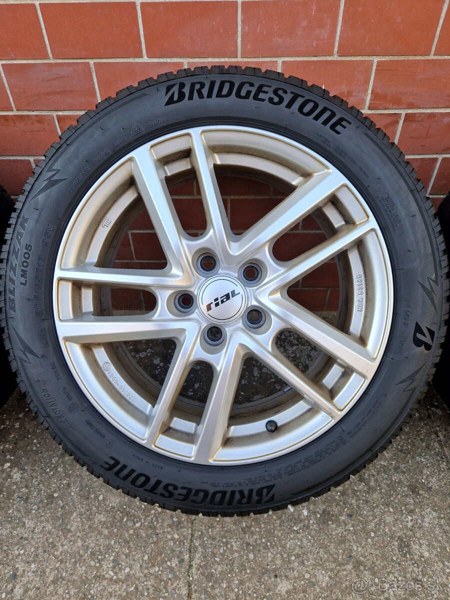 5x112 r17 et45 disky kolesa skoda octavia 4 alu 205 55 17 - 2