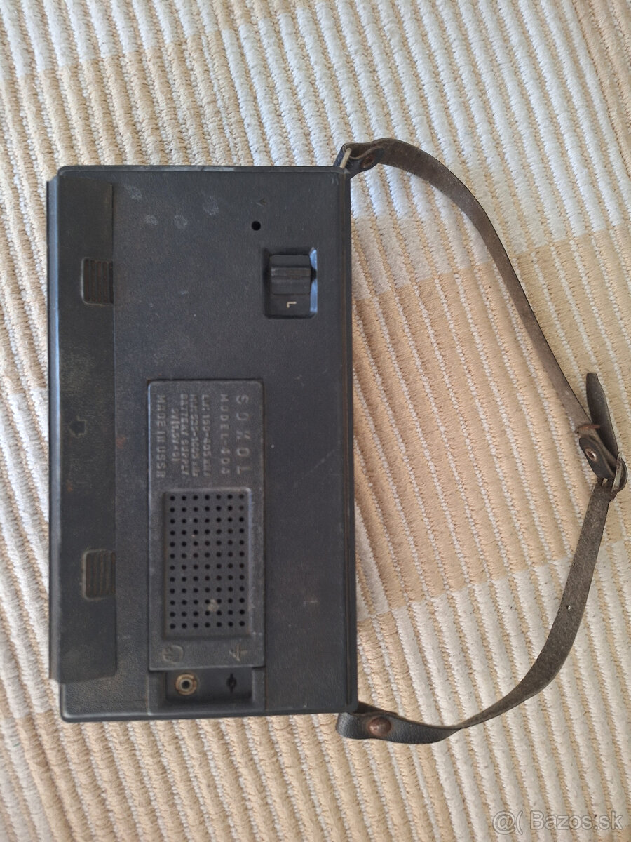 Rádio Sokol staré retro - 2