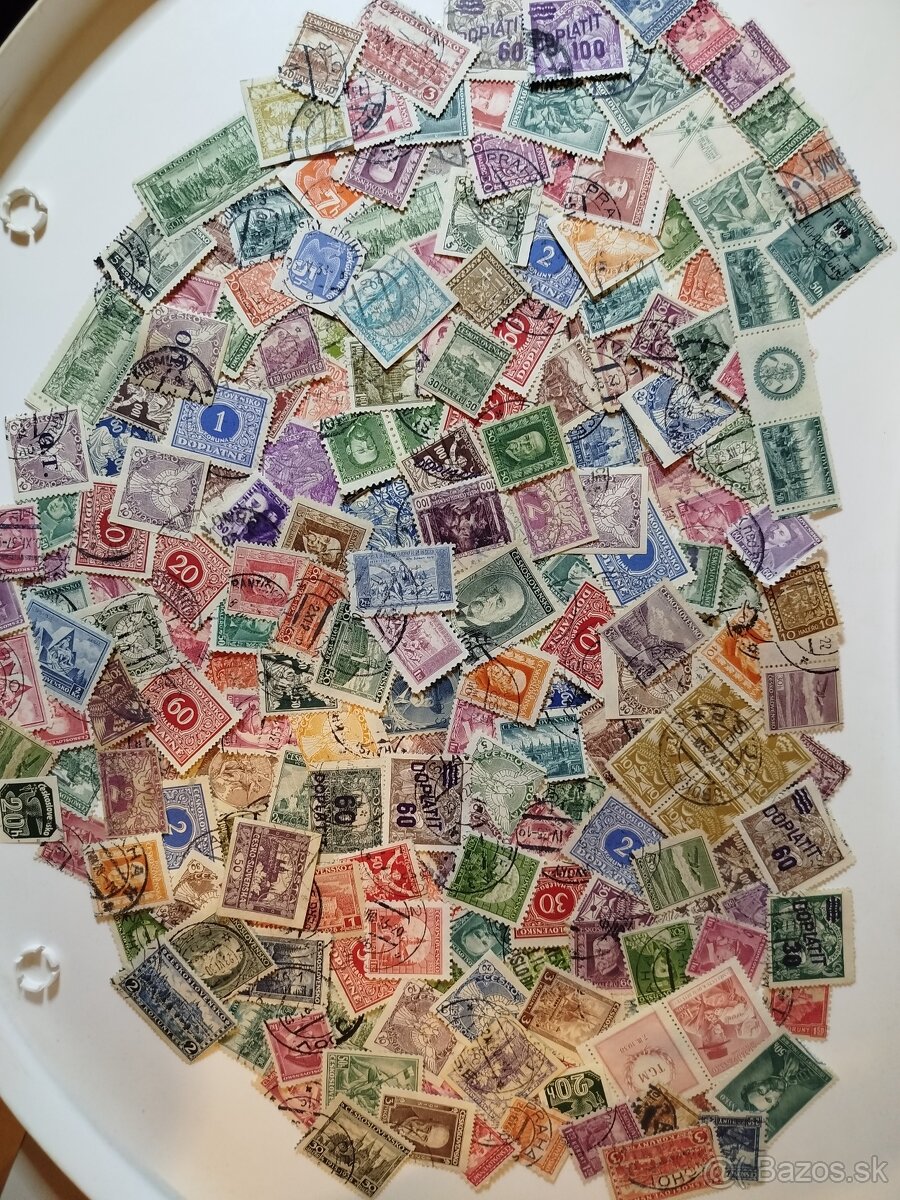 1. ČSR - mix známok - 2