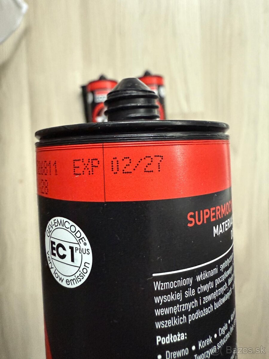 Montazne lepidlo Soudal T-REX biele - 2