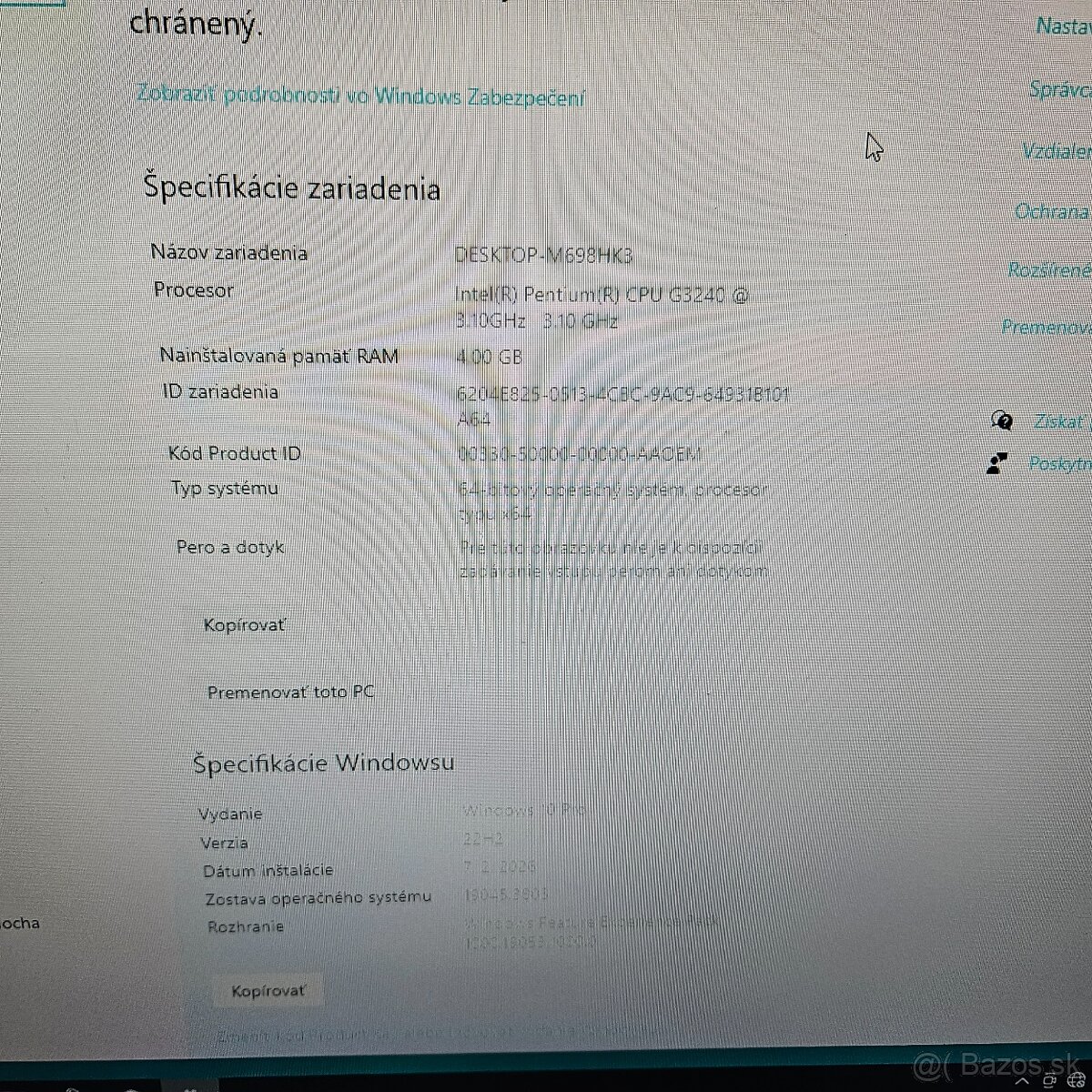 Predám kancelárske zostavy DELL a LENOVO - 2